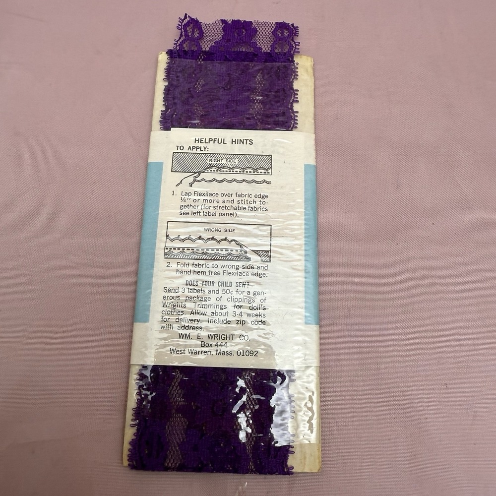 Vintage Sewing Notions Lot 20+ Sealed Bias Tape Rick Rack Lace Trim Hem Facing - Picture 14 of 16